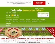 Orlando Attraction Tickets