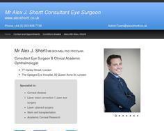 Mr Alex J Shortt - Consultant Eye Surgeon