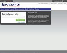 Speednames