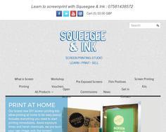 Squeegee and Ink